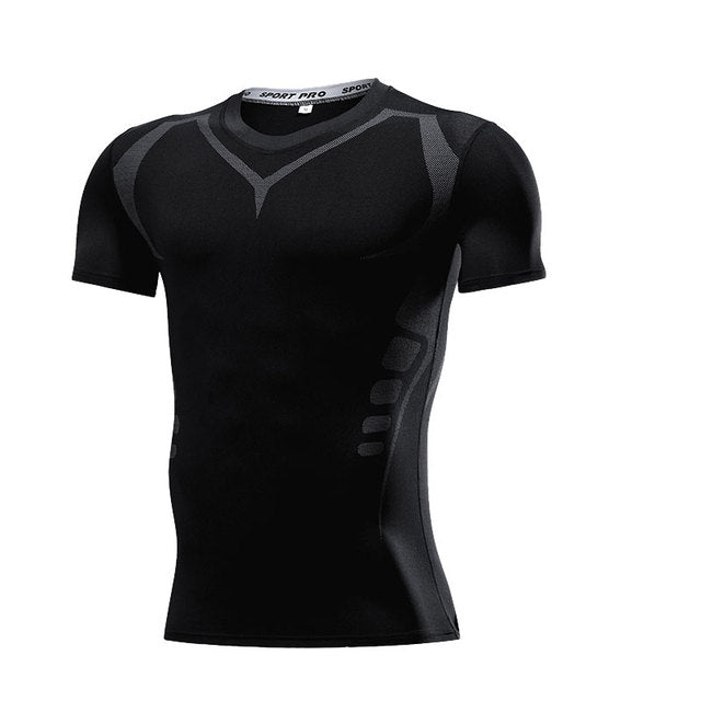 Men's Performance Tee for Gym & Running Strech