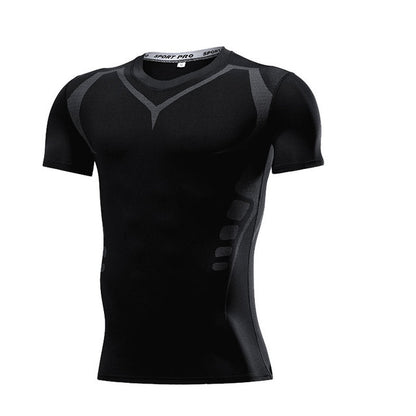 Men's Performance Tee for Gym & Running Strech