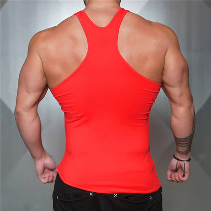 Airy Cotton Workout Vest for Men