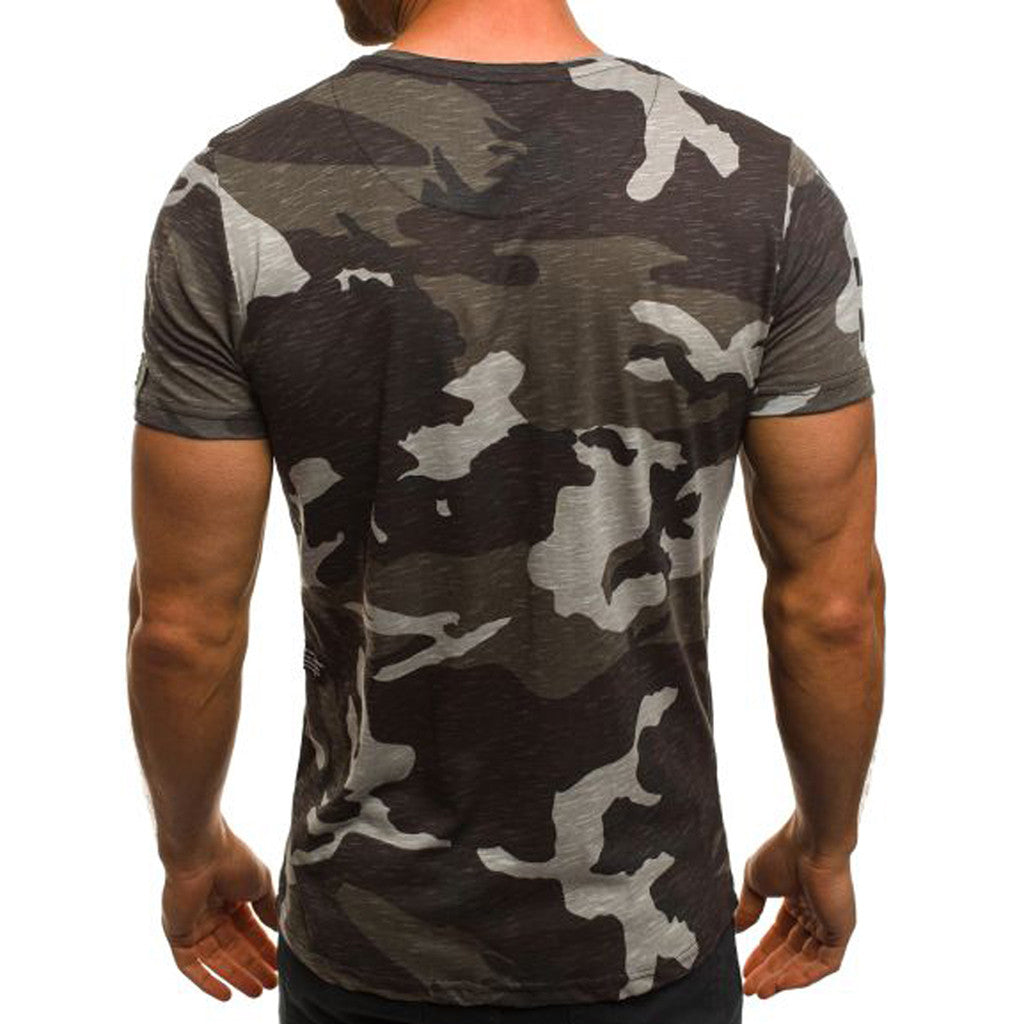 Men's Stretch Camouflage T-Shirt