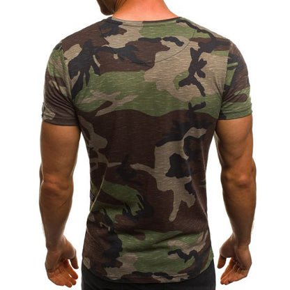 Men's Stretch Camouflage T-Shirt