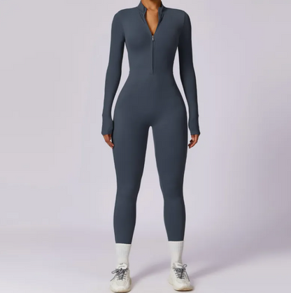 ActiveWear Zip FashionFit Jumpsuit