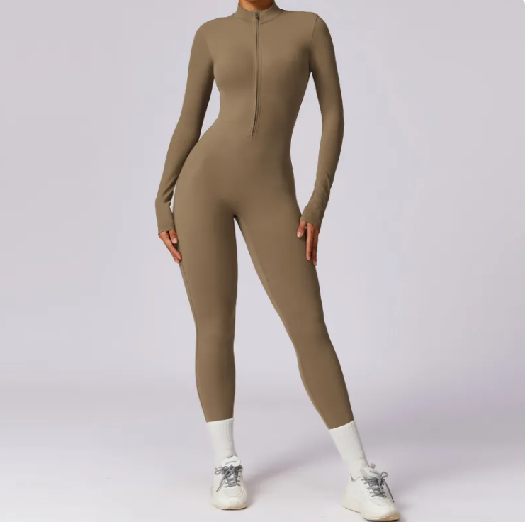 ActiveWear Zip FashionFit Jumpsuit