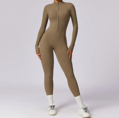ActiveWear Zip FashionFit Jumpsuit