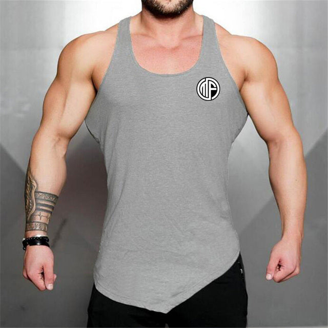 Airy Cotton Workout Vest for Men