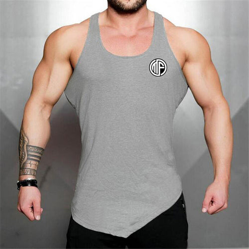 Airy Cotton Workout Vest for Men