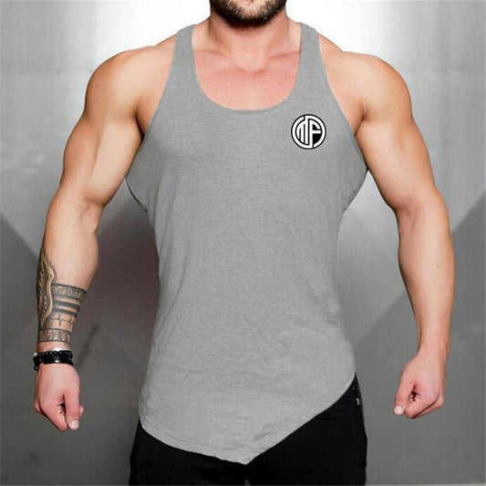 Airy Cotton Workout Vest for Men