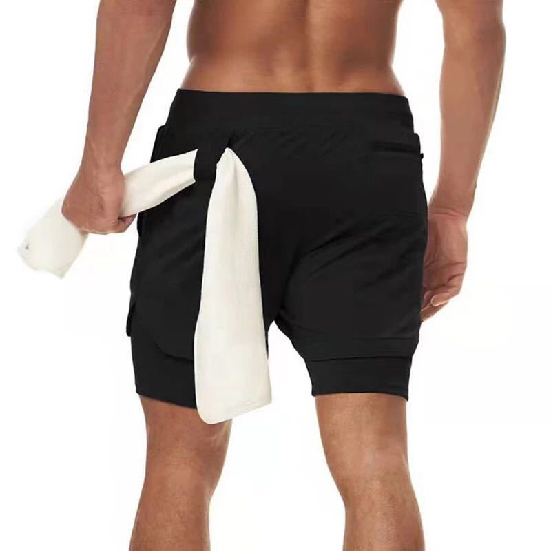 TripleFlex 3-in-1 Gym Shorts Men Wear