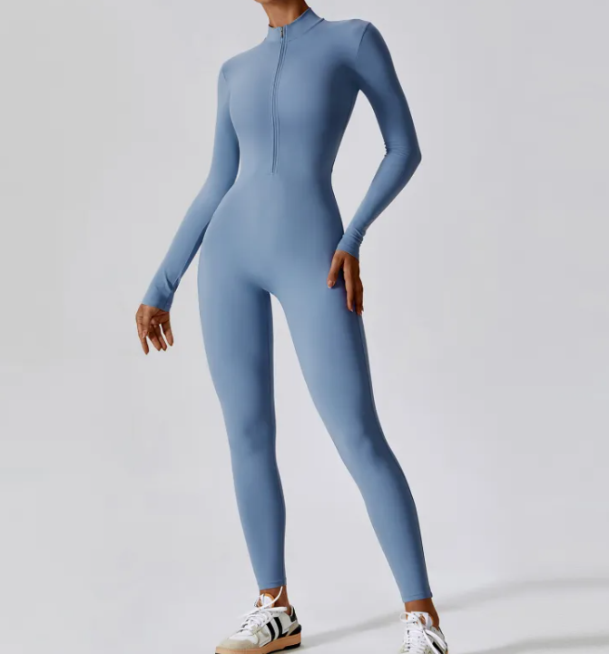 ActiveWear Zip FashionFit Jumpsuit