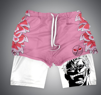 Anime OP 2-in-1 Gym Comfort FlexShorts for Men