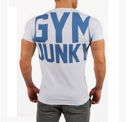 Outdoor Running T-Shirt with Printed Design