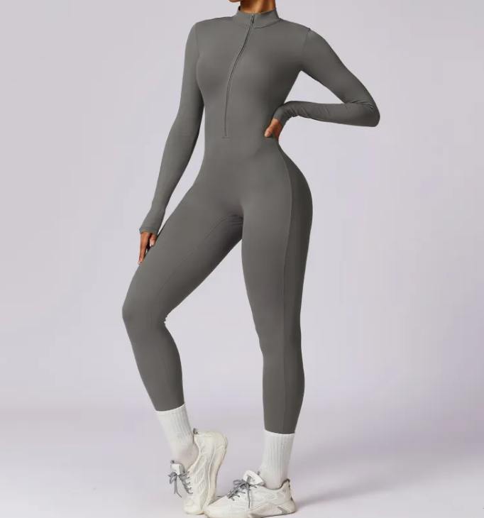 ActiveWear Zip FashionFit Jumpsuit
