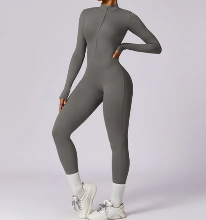 ActiveWear Zip FashionFit Jumpsuit