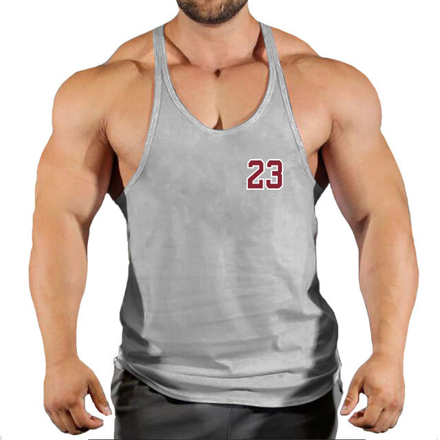 Breathable Cotton Gym Training Vest