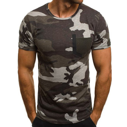 Men's Stretch Camouflage T-Shirt