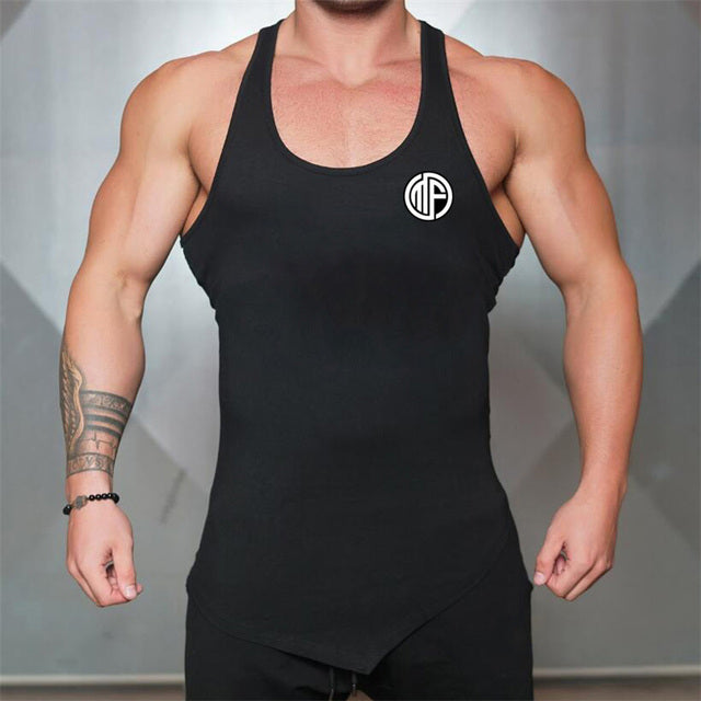 Airy Cotton Workout Vest for Men