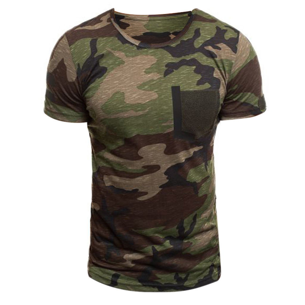 Men's Stretch Camouflage T-Shirt
