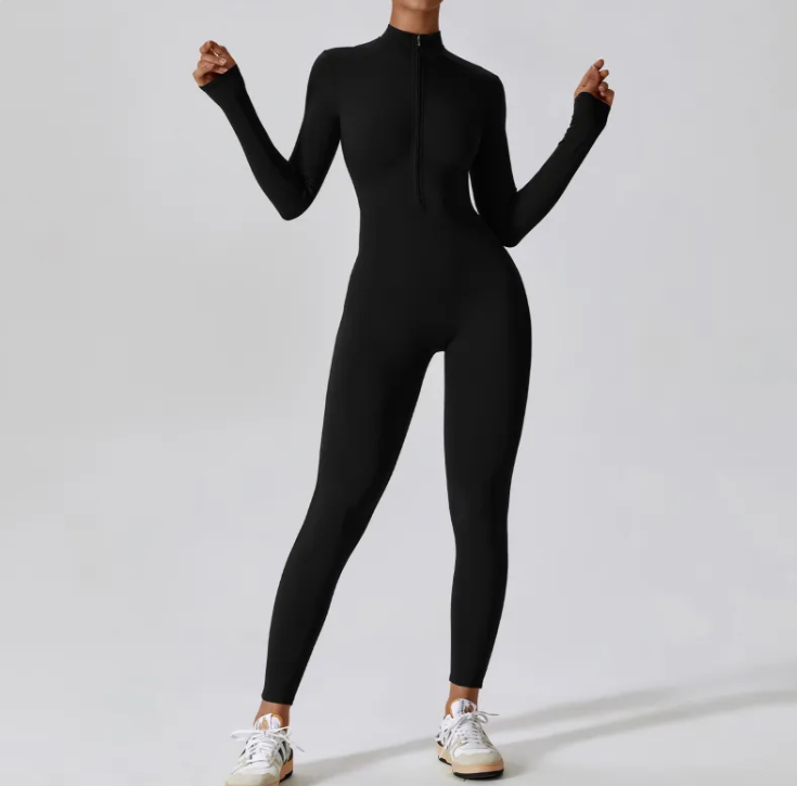 ActiveWear Zip FashionFit Jumpsuit