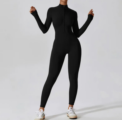 ActiveWear Zip FashionFit Jumpsuit