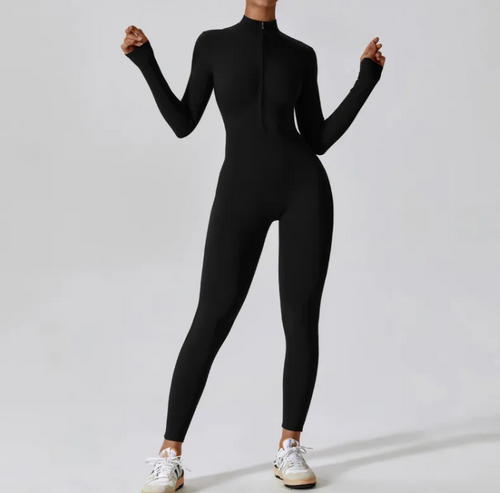 ActiveWear Zip FashionFit Jumpsuit