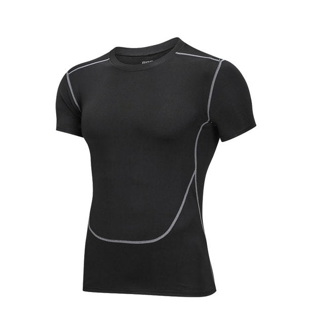 Men's Performance Tee for Gym & Running Strech