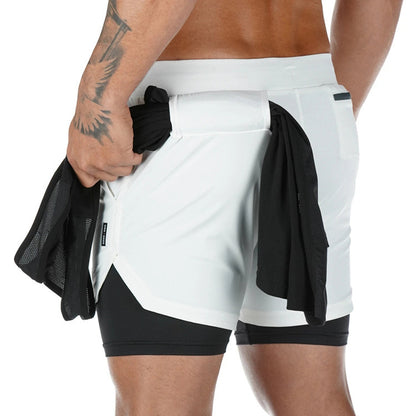 TripleFlex 3-in-1 Gym Shorts Men Wear