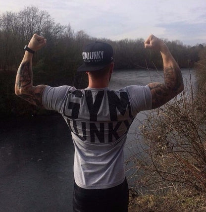 Outdoor Running T-Shirt with Printed Design
