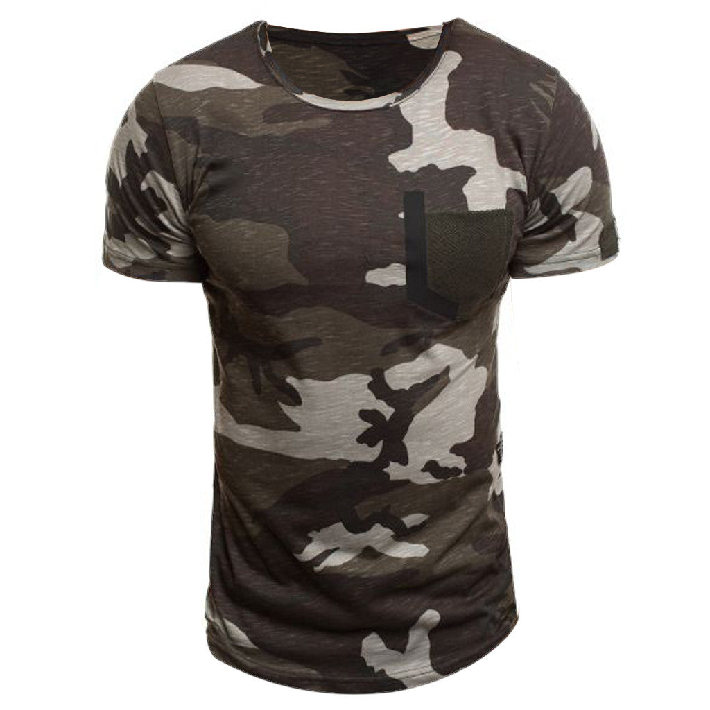 Men's Stretch Camouflage T-Shirt