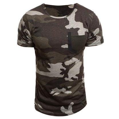 Men's Stretch Camouflage T-Shirt